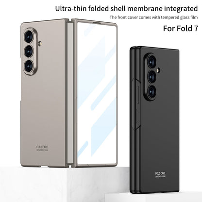 Luxury Shockproof Phone Case With Screen Protector For Galaxy Z Fold 7