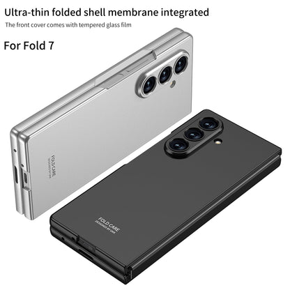 Luxury Shockproof Phone Case With Screen Protector For Galaxy Z Fold 7
