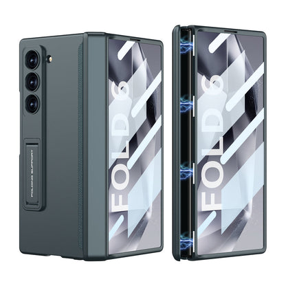 Magnetic Hinge Hidden Bracket All-included Case With Back Screen Protector For Galaxy Z Fold 7
