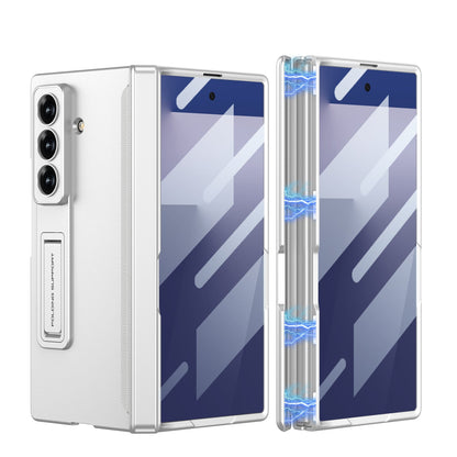 Magnetic Hinge Hidden Bracket All-included Case With Back Screen Protector For Galaxy Z Fold 7