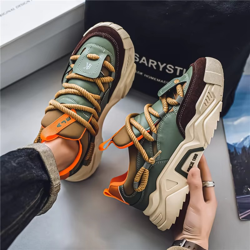 Ravotek™ TrailForce Chunky Lifestyle Trainer – Outdoor Street Fusion