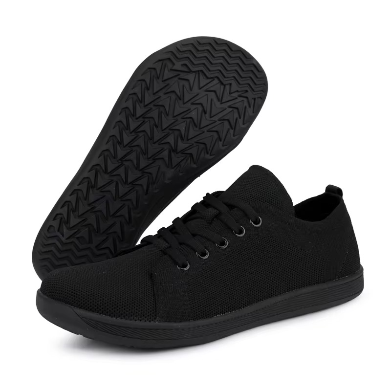 BareFlex™ Zero-Drop Minimalist Sneakers – Wide Toe Breathable Walking Shoes
