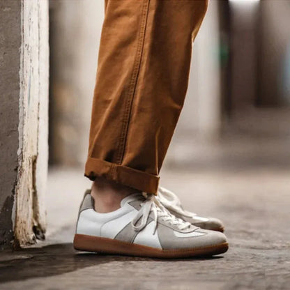 Vornstein™ Heritage GT Suede-Panel Trainer – Classic Retro Unisex Casual Sneaker