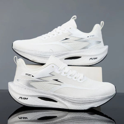AEROVISTA™ MaxFlow Marathon Runner | High-Stack Lightweight Breathable Running Shoes