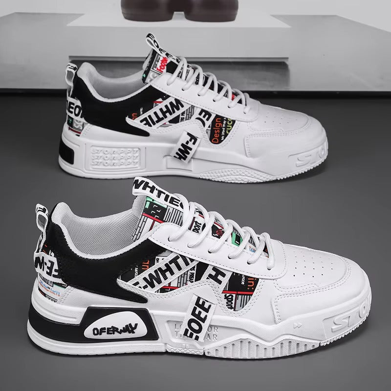 AEROFORM™ FluxPanel Retro-Tech Chunky Sneakers | Breathable Casual Streetwear Shoes