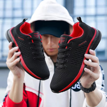 Men’s Lightweight Mesh Running Sneakers | Breathable Sport & Casual Trainers
