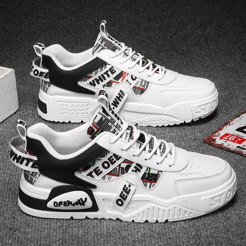 AEROFORM™ FluxPanel Retro-Tech Chunky Sneakers | Breathable Casual Streetwear Shoes
