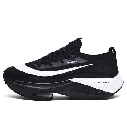 AeroFlux Velocity Knit Racer | Lightweight Cushion Running Sneakers for Men