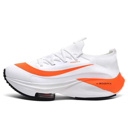 AeroFlux Velocity Knit Racer | Lightweight Cushion Running Sneakers for Men